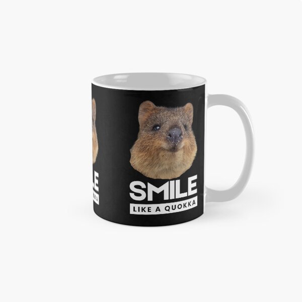 Item preview, Smile like a quokka. Happy little creature. Rottnest Island Rotto, Western Australia designed and sold by JellyBeenzz.