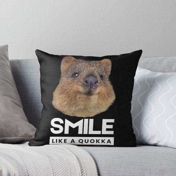 Item preview, Smile like a quokka. Happy little creature. Rottnest Island Rotto, Western Australia designed and sold by JellyBeenzz.