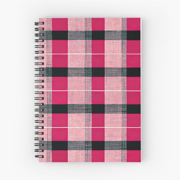 Item preview, Pink and Gray Tartan Plaid designed and sold by WaveTheory.