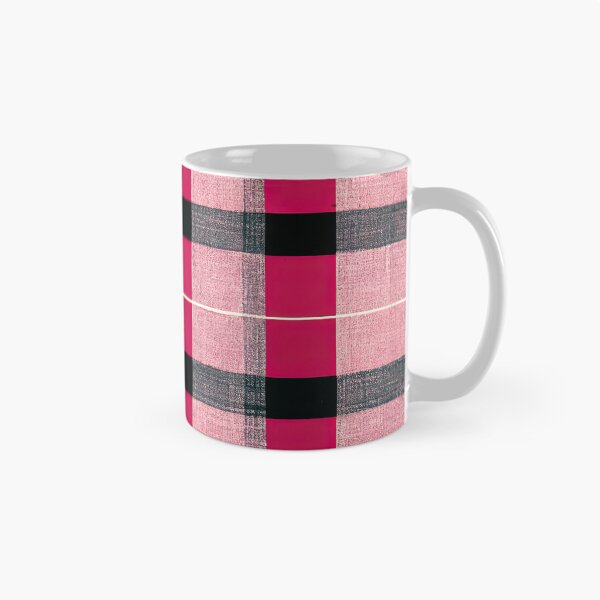 Item preview, Pink and Gray Tartan Plaid designed and sold by WaveTheory.