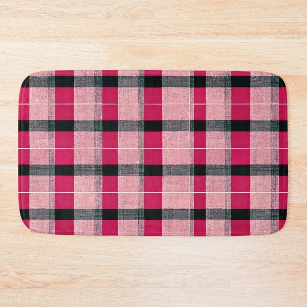 Item preview, Pink and Gray Tartan Plaid designed and sold by WaveTheory.