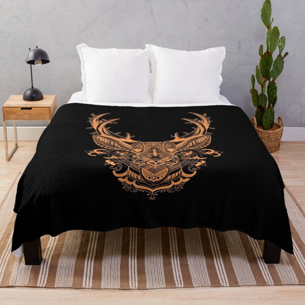 Item preview, Beautiful Modern Reindeer complex Face designed and sold by evermusedesignstudio.