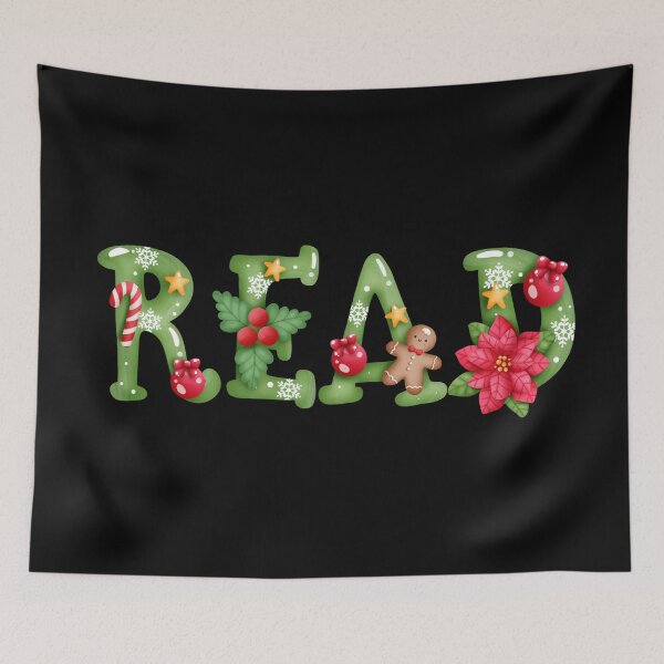 Item preview, Read Floral design designed and sold by empathylife.