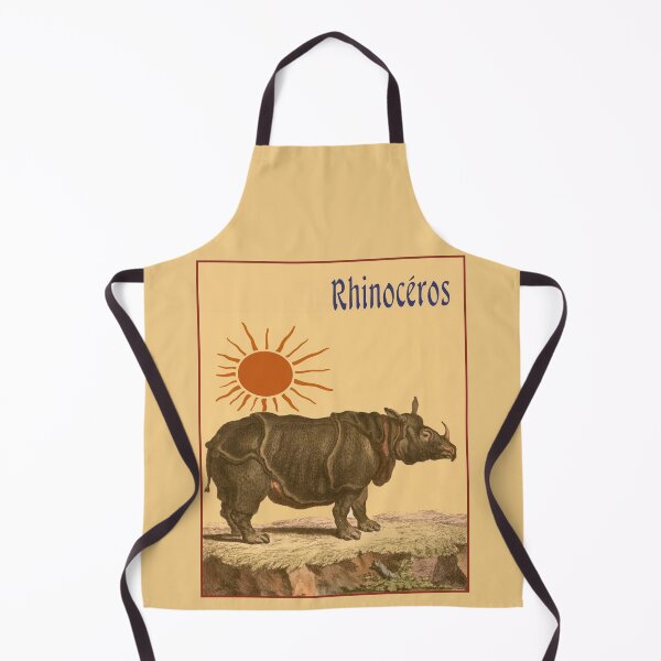 Item preview, Rhinoceros inspired by Buffon and Jacques Eustache de Sève’s Quadrupeds 1754 designed and sold by Wabojeg.