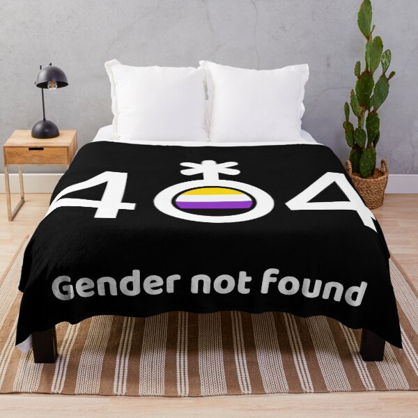 Artikelvorschau, 404 Geschlecht nicht gefunden PRIDE-Aufdruck - Schwarz entworfen und verkauft von INSOMNIAC101.