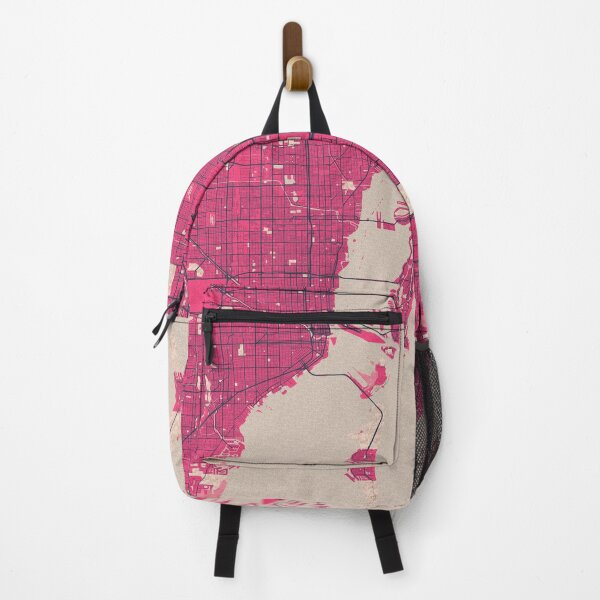 Item preview, Miami City Map of Florida, USA - Blossom designed and sold by deMAP.