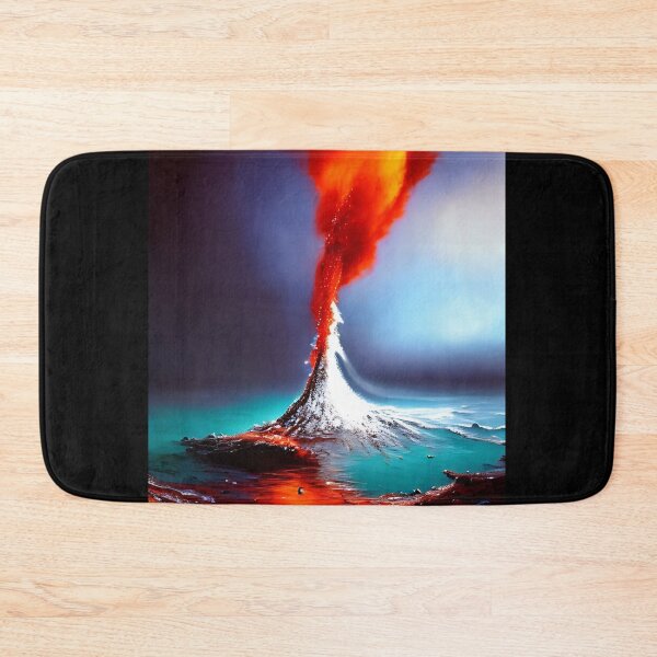 Item preview, Volcano Oil Painting designed and sold by CadeByers.