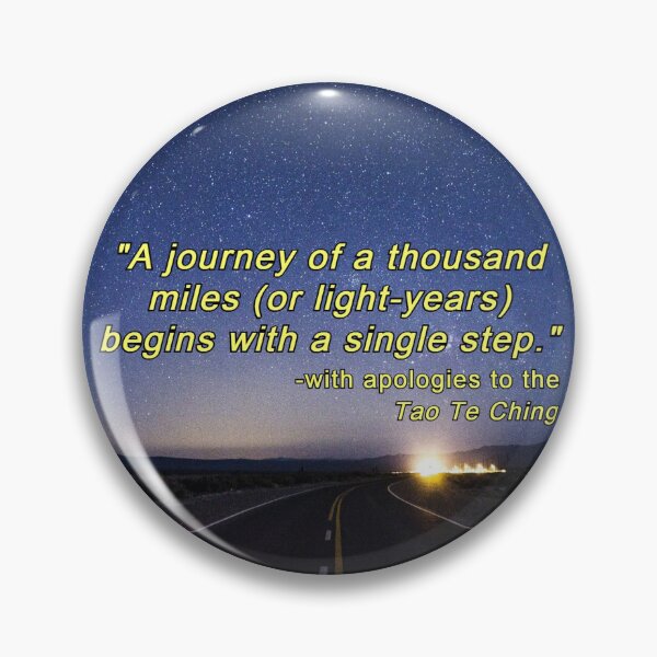 Item preview, Tao Te Ching Journey Quote (Modified) designed and sold by DEL-Productions.