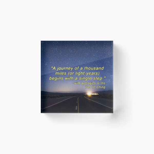 Item preview, Tao Te Ching Journey Quote (Modified) designed and sold by DEL-Productions.
