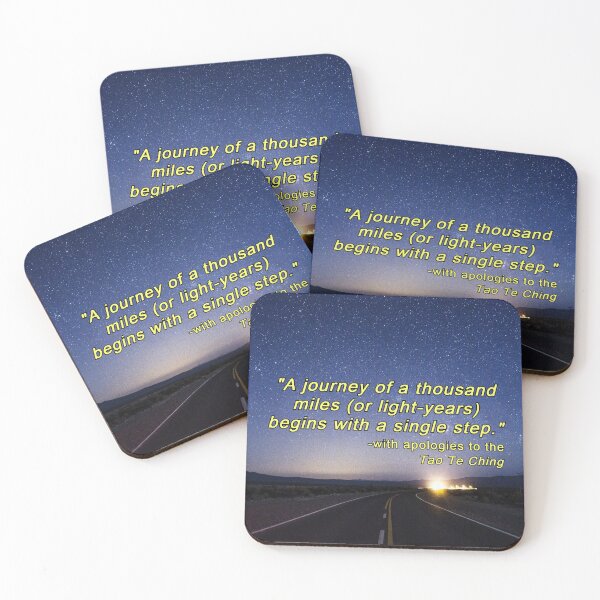 Item preview, Tao Te Ching Journey Quote (Modified) designed and sold by DEL-Productions.