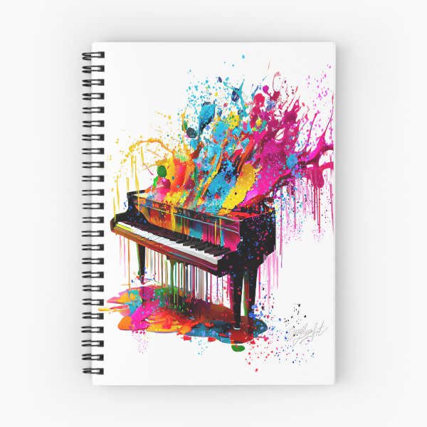 Item preview, Piano, the Music Culmination in ColorPianoforte. La parte migliore è a colori designed and sold by Rocky Mountain Artistry.