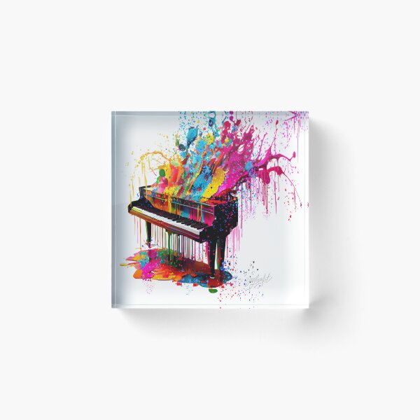 Item preview, Piano, the Music Culmination in ColorPianoforte. La parte migliore è a colori designed and sold by Rocky Mountain Artistry.