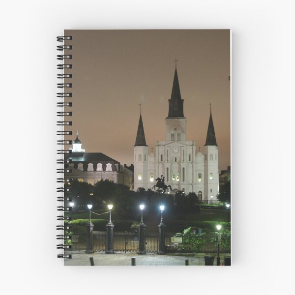 Item preview, New Orleans Jackkson Square & St Louis Cathedral at Night designed and sold by Bleknervin.