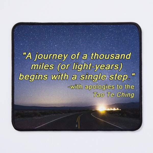 Item preview, Tao Te Ching Journey Quote (Modified) designed and sold by DEL-Productions.