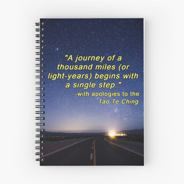 Item preview, Tao Te Ching Journey Quote (Modified) designed and sold by DEL-Productions.