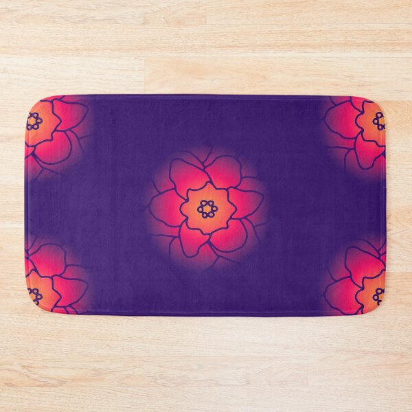 Item preview, Purple and Orange Posey designed and sold by RuthFurtado.