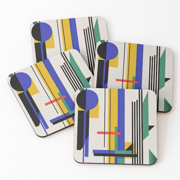 Item preview, Minimalist Bauhaus Shapes designed and sold by WaveTheory.