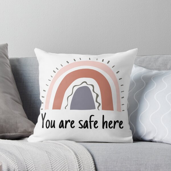 Item preview, You are safe here designed and sold by ThoughtJumble.
