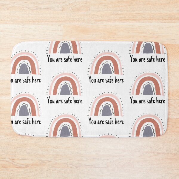 Item preview, You are safe here designed and sold by ThoughtJumble.