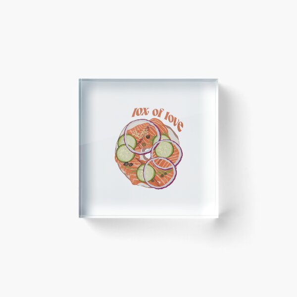 Item preview, Lox of love - bagel and lox designed and sold by marnilauren.