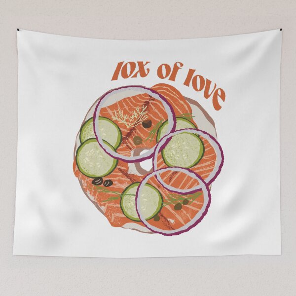 Item preview, Lox of love - bagel and lox designed and sold by marnilauren.