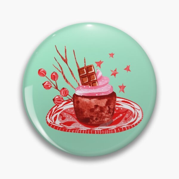 Item preview, Chocolate cupcake designed and sold by pinkyfish1010.