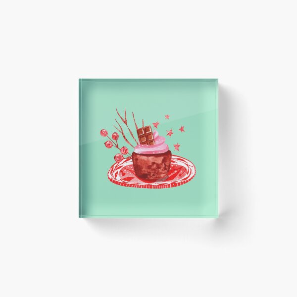 Item preview, Chocolate cupcake designed and sold by pinkyfish1010.
