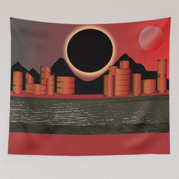 Item preview, Deep Space Alien Eclipse designed and sold by RGSMOOTHFINGER.