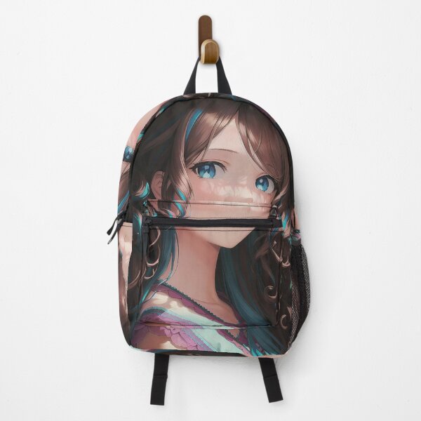Item preview, Close Glance at a Curly Anime Beauty designed and sold by ECuteDesigns.