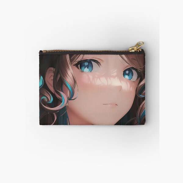 Item preview, Close Glance at a Curly Anime Beauty designed and sold by ECuteDesigns.