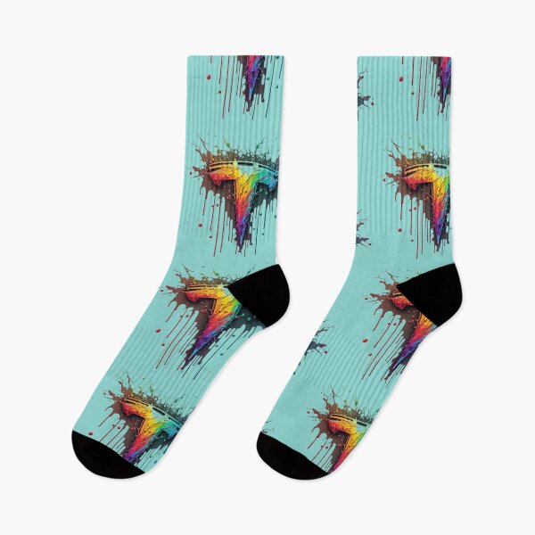 Item preview, T Electric Color Splash designed and sold by LucdDrmn.