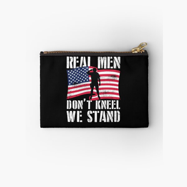 Item preview, Real Men Don't Kneel designed and sold by AurlexTees.
