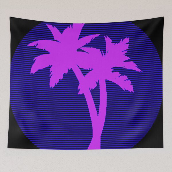 Item preview, Vaporwave Aesthetic Palm Tree designed and sold by fergyfilms.