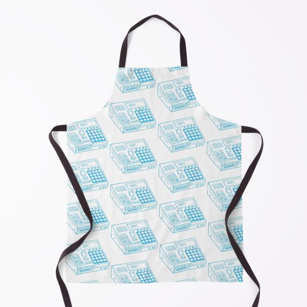Item preview, Hip Hop Sampler Retro Graphic (Vivid Cerulean Lines) Analog / Music designed and sold by analogdigitalvz.