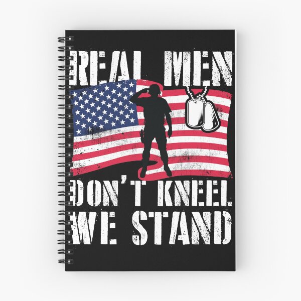 Item preview, Real Men Don't Kneel Dog Tags designed and sold by AurlexTees.