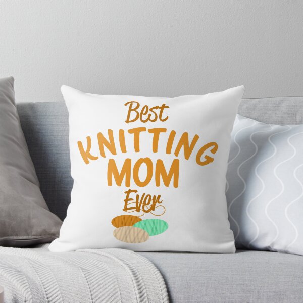Item preview, BEST KNITTING MOM EVER designed and sold by DonMerch.