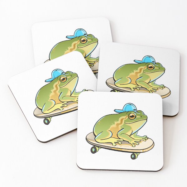 Item preview, Skateboard Frog designed and sold by WormLasagna.
