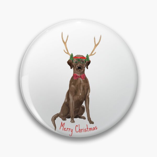 Artikelvorschau, Brauner Labrador-Weihnachtshund entworfen und verkauft von beastieboutique.