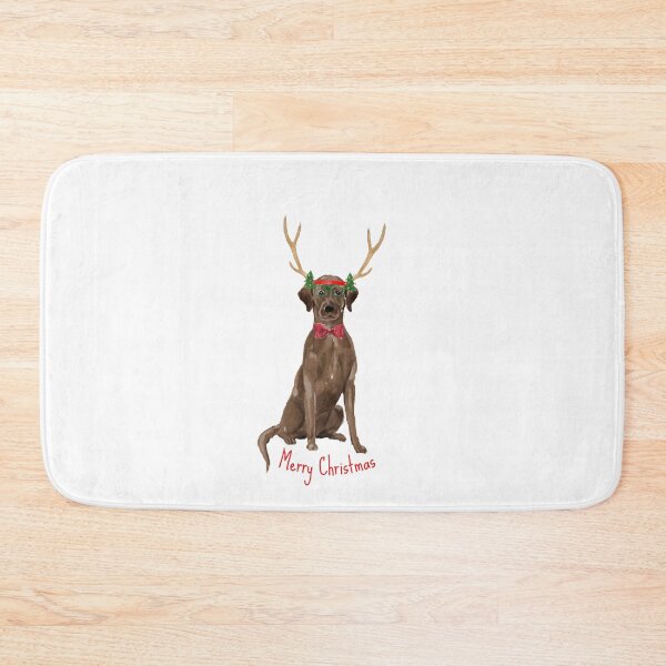 Item preview, Brown Labrador Christmas Dog  designed and sold by beastieboutique.