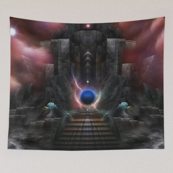 Item preview, The Realm Of Osphilium Fractal Fantasy Art Composition by Xzendor7 designed and sold by Xzendor7 Digital Art Creations.