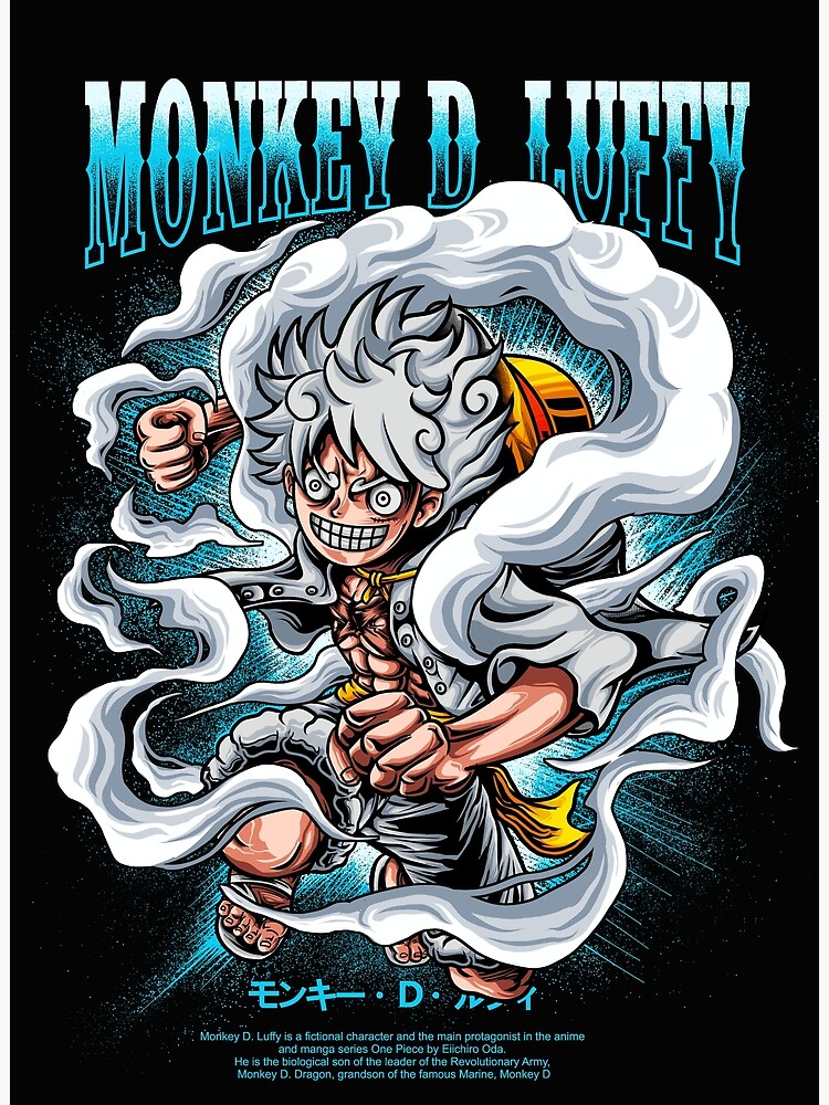 Luffy's Gear 5, JOYBOY! (One Piece), an art print by StayAlivePlz