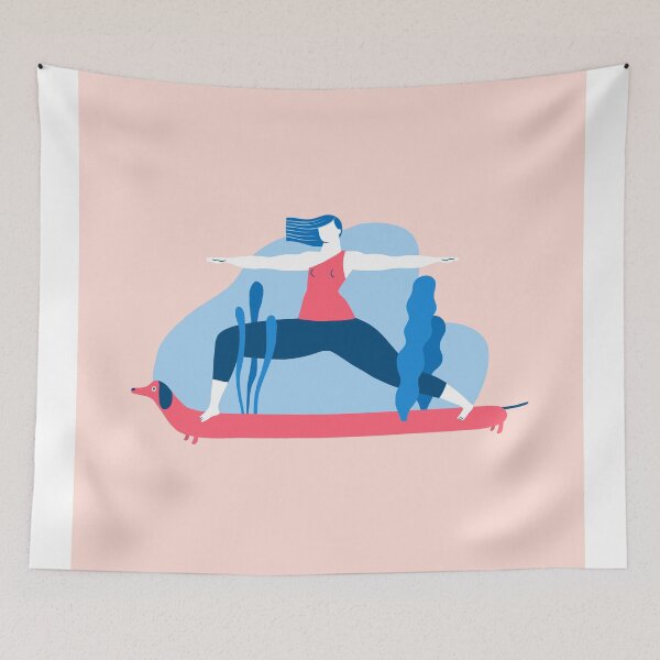 Item preview, Yoga Girls 1 The She Warrior Pose designed and sold by Silvia Bettini.
