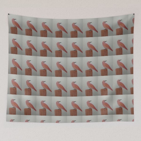 Item preview, Red bird on post designed and sold by WildNature129.
