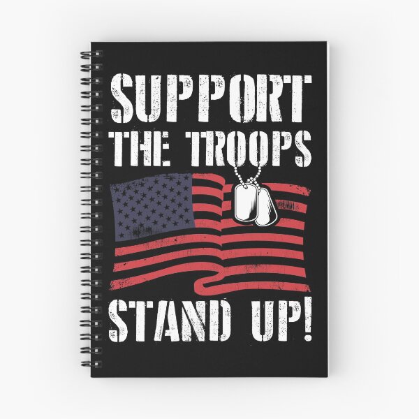 Item preview, Support The Troops Stand Up designed and sold by AurlexTees.