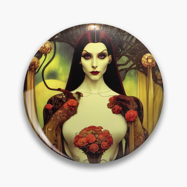 Artikelvorschau, Morticia Adams entworfen und verkauft von KraftCraftyArts.