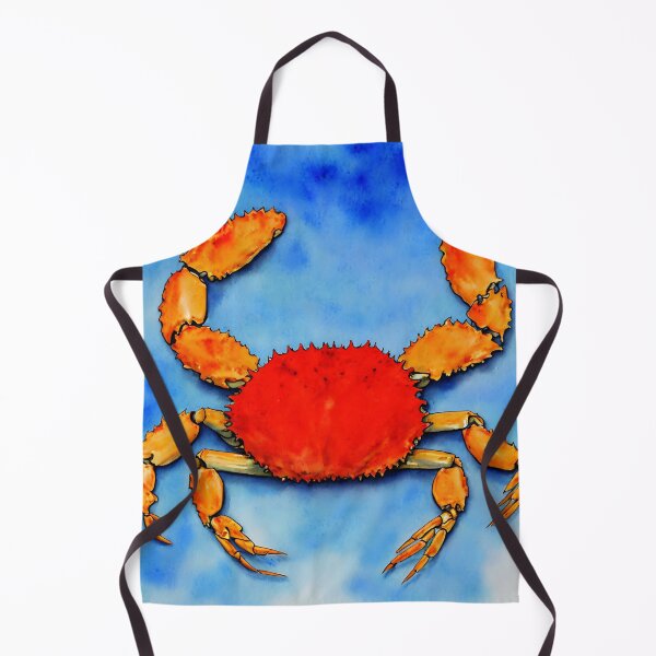 Artikelvorschau, Crab highly detailed watercolor painting entworfen und verkauft von DrawItOnce.