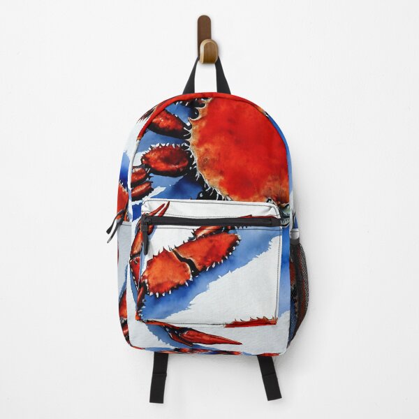 Aperçu de l'œuvre Crab highly detailed watercolor painting créée et vendue par DrawItOnce.