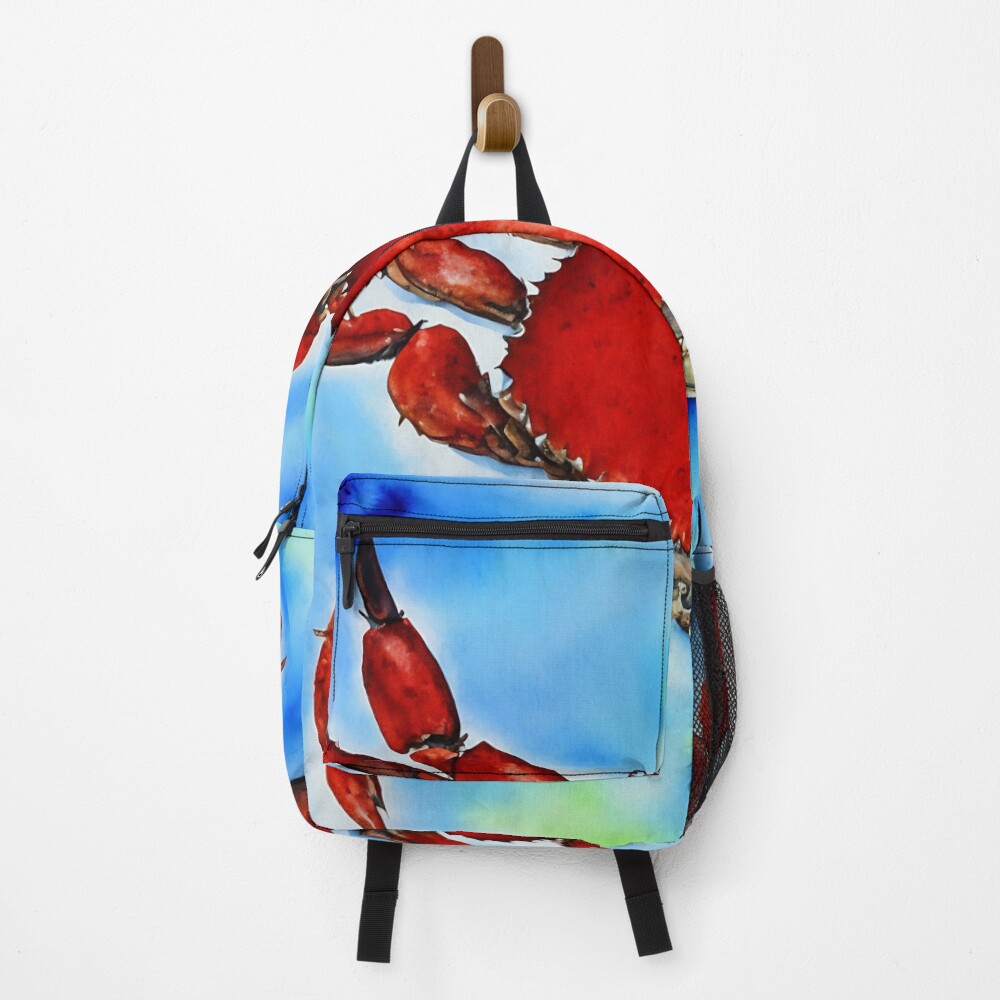 Vista previa del artículo con la obra «Mochila», diseñado y vendido por DrawItOnce.