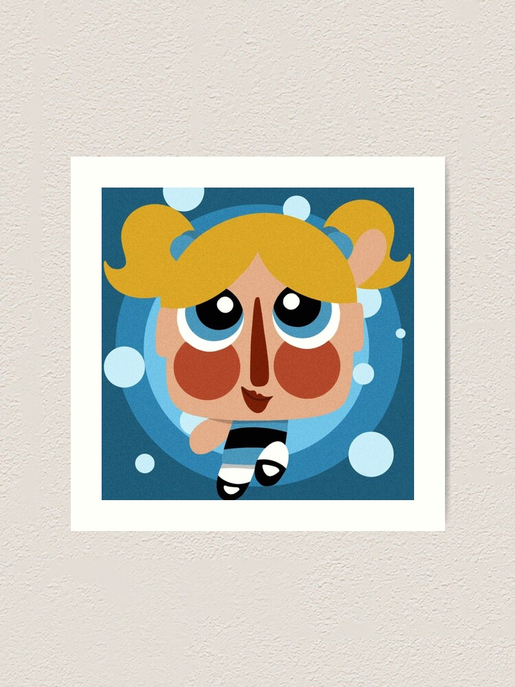 Bubbles Powerpuff Girls Art Print for Sale by SirDoodle