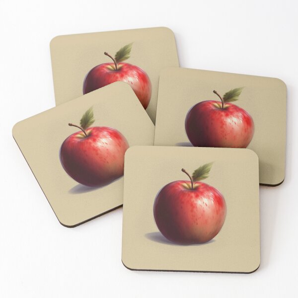 Item preview, Single red apple designed and sold by cr6zym1nd.